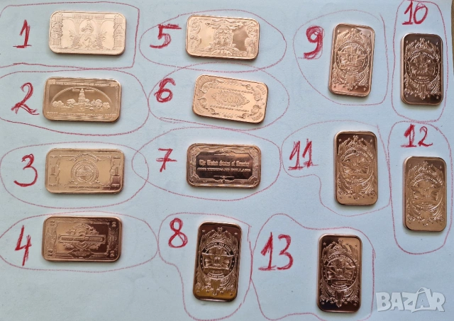 💵 1 oz медна монета 2$ Thomas Jefferson – 999 медно кюлче copper coin copper bar, снимка 4 - Нумизматика и бонистика - 54668822