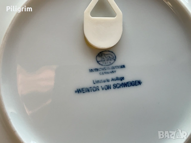 Коледна чиния «Hutschenreuther», Германия., снимка 8 - Колекции - 55182428