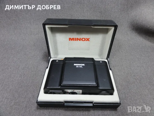 СТАР РЕТРО ЛЕНТОВ ФОТОАПАРАТ MINOX 35ML 35MM CAMERA GERMANY , снимка 14 - Фотоапарати - 55528133