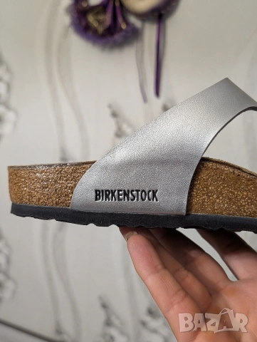 сандали Birkenstock Gizeh Birko-Flor номер 43, снимка 6 - Мъжки чехли - 54512355