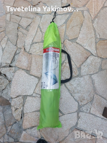 Голяма плажна палатка/ тента/ заслон/ навес тип мида Outdoor Angler (260x120x120 см) UV 50+, снимка 4 - Палатки - 55192945