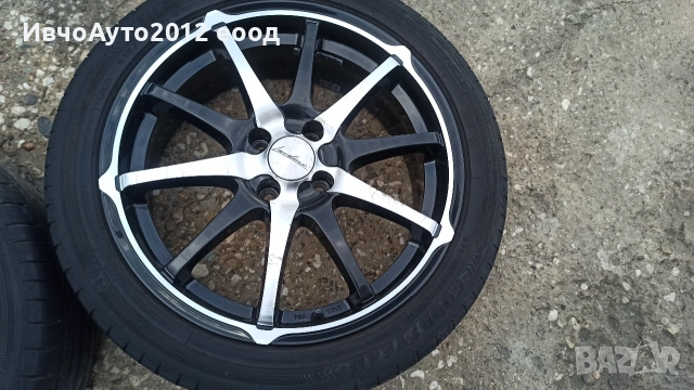 Алуминиеви джанти 17 4 х100 fiat honda Toyota , снимка 8 - Гуми и джанти - 53987070