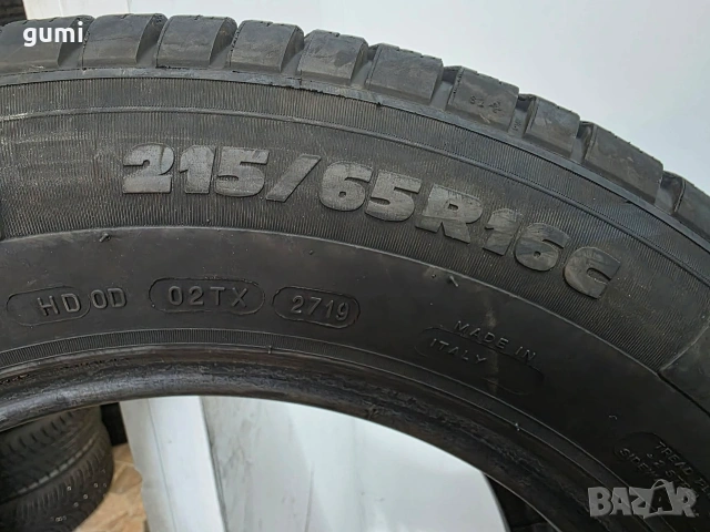 4бр летни гуми за бус 215/65/16C MICHELIN L06040 , снимка 6 - Гуми и джанти - 54994839