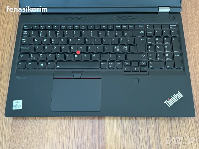 15.6' Full HD IPS Core i7-10850H Lenovo ThinkPad P15 16GB DDR4/256GB NVMe/Quadro T1000 4GB/Бат 6ч, снимка 10 - Лаптопи за работа - 55637103