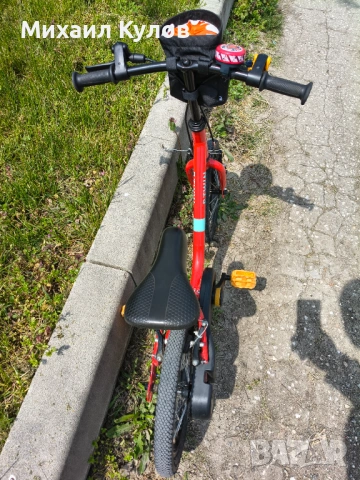 Детско колело 14” с аксесоари, снимка 7 - Велосипеди - 54179576