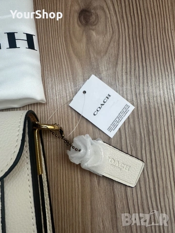 Чанта Coach Tabby 26 CH857 Екрю , снимка 5 - Чанти - 54061391