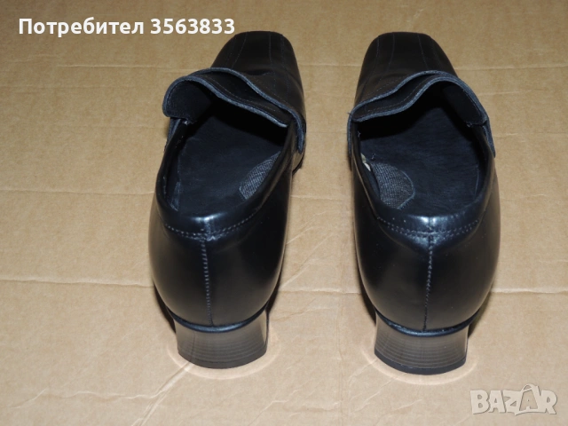 Дамски обувки  DAMA PIKA от естествена черна кожа., снимка 6 - Дамски елегантни обувки - 54182771