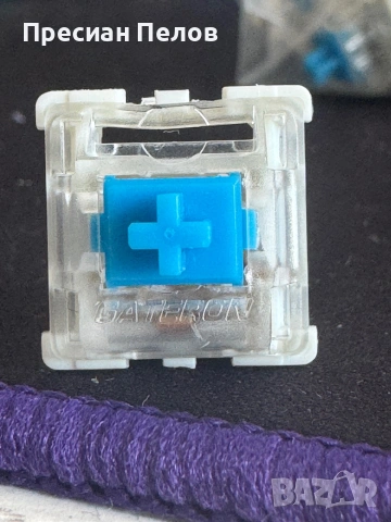 85pcs Gateron blue keyswitches/сини суичове/превключватели, снимка 3 - Клавиатури и мишки - 55096428