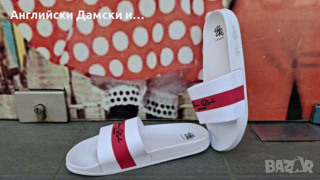 Английски чехли BR London, снимка 5 - Мъжки чехли - 54368891