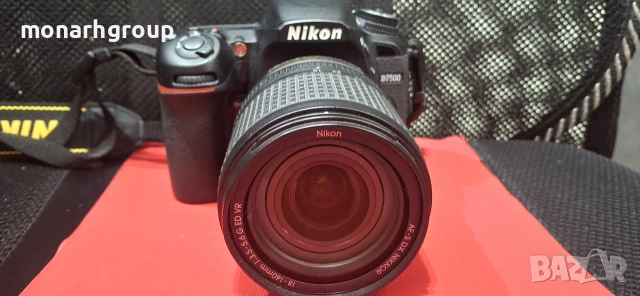 Фотоапарат  Nikon D7500 + обектив Nikon 18-140mm VR, снимка 2 - Фотоапарати - 54739968