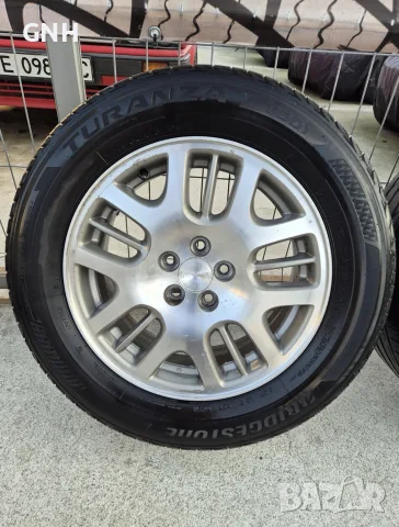 Джанти Enkei 16 цола , 5х100 , 6.5j ,et48 , 215/60/16 Subaru, снимка 2 - Гуми и джанти - 55412485