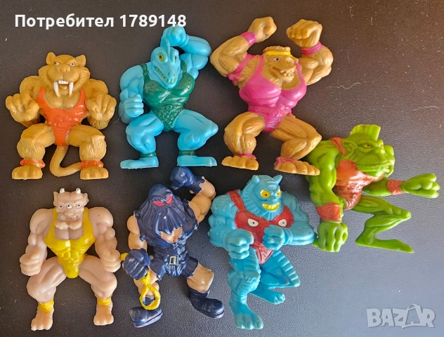 Фигурки Разбойници Monster wrestlers in my pocket