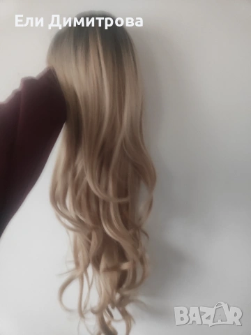 Нова перука, с бретон. Гъста перука, нова с етикет и бретон 