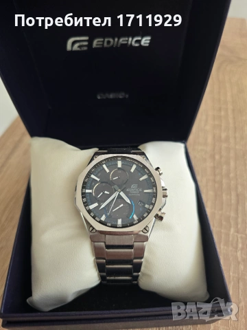 Мъжки часовник Casio Edifice EQB-1100D-1AER (Соларна батерия & Bluetooth)