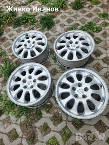 Алуминеви джанти за Пежо, снимка 2 - Гуми и джанти - 54278967