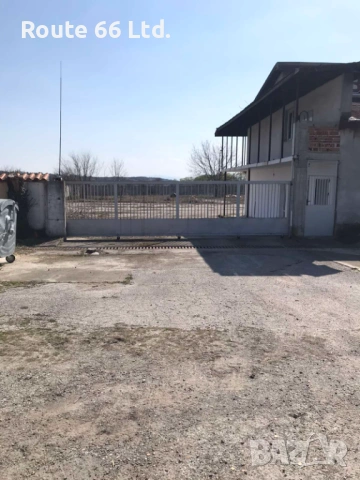 Индустриална база до АМ Тракия – халета 1000 м² + двор 7300 м² – ТИР достъп, снимка 5 - Производствени сгради - 54119859