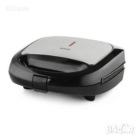 Уред за сандвичи и гофрети 2в1 Muhler MH-899D, грил плочa/ белгийска гофрета, снимка 7 - Други - 54215432