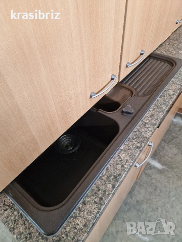 Ъглова Кухня-210/245см. с Електроуреди-внос от Германия!, снимка 9 - Кухни - 54027346