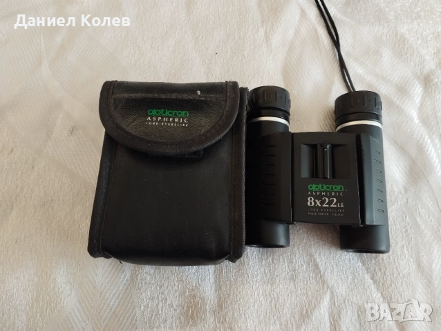 ТОП Супер Ловен Японски Бинокъл OPTICRON ASPHERIC 8x22 LE LONG EYERELIEF