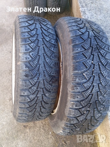Оригинални VW Golf 3 джанти 14” 4x100 с гуми, снимка 5 - Гуми и джанти - 54683852