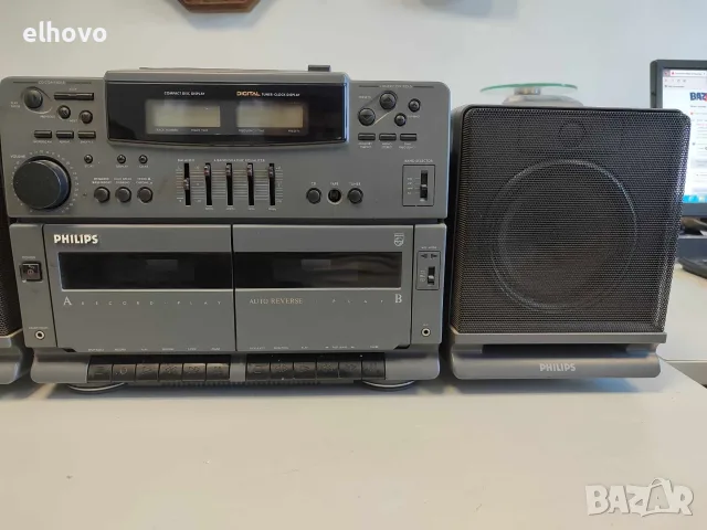 Радиокасетофон Philips AZ 8704, снимка 4 - Радиокасетофони, транзистори - 55475749