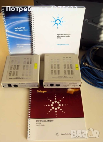 Agilent Voice Quality Tester VQT J1981C + J1996A PHONE ADAPTER x2, снимка 3 - Друга електроника - 55154912