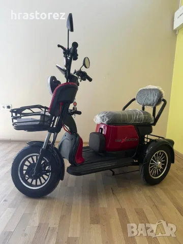 Електрическа триколка Max Motors Grand Pudding 2000W, 60V, 25Ah, снимка 2 - Мотоциклети и мототехника - 55516426