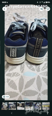 Дамски обувки Trussardi , снимка 6 - Маратонки - 54529856