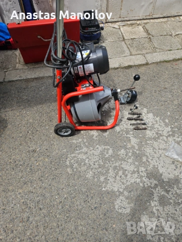 Mашина за почистване на канали Ridgid K400, снимка 5 - Други инструменти - 54552517