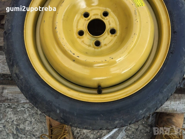 135/80/16 Резервна Джанта Патерица 5х100 Subaru BRZ Legacy Toyota GT86, снимка 2 - Гуми и джанти - 54555010