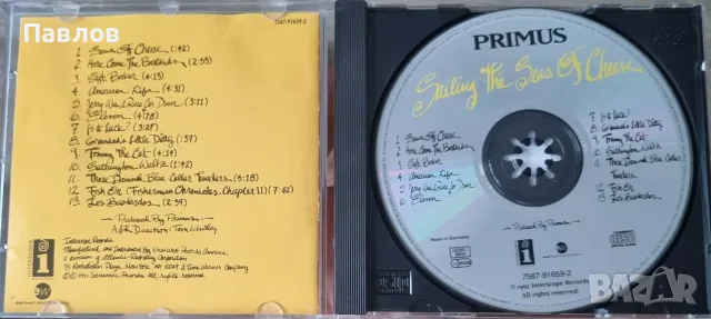 Primus - Sailing The Seas Of Cheese оригинален компактдиск, снимка 3 - CD дискове - 55416760