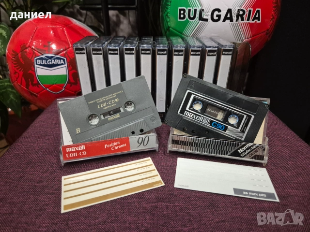Качествени аудио касети MAXELL XLII90 - TYPE II - хромна лента - като нови + подарък, снимка 3 - Аудио касети - 54684225