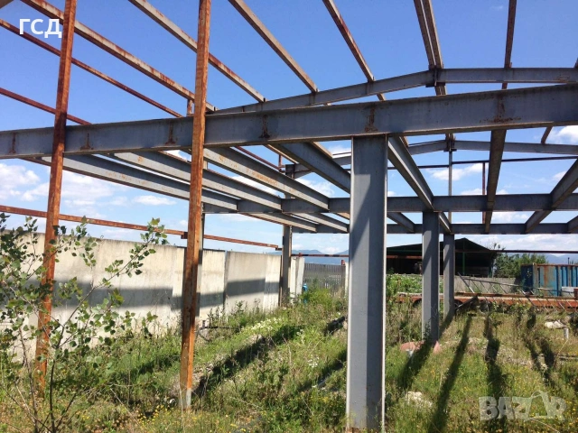 Метална конструкция тип Ригел 420кв. , снимка 12 - Тенекеджийски услуги - 54638704