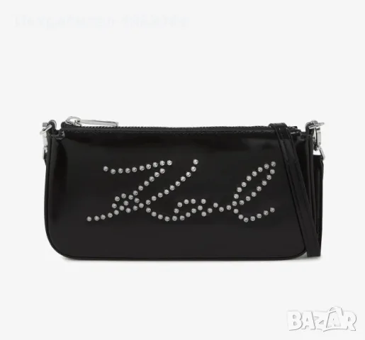 Чанта Karl Lagerfeld K/Signature CB Pouch Studs GP