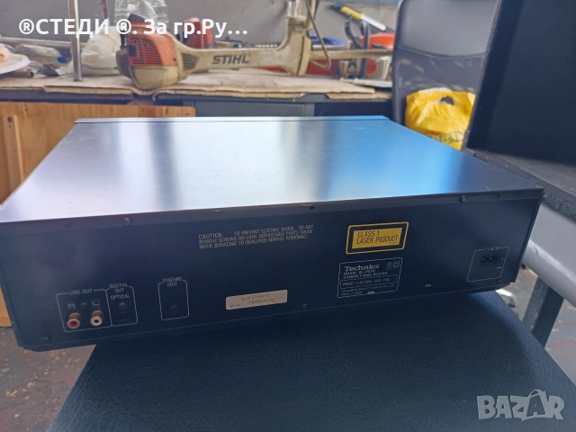 Рядък CD плейър Technics SL-PS70 (за ремонт или части), снимка 6 - Ресийвъри, усилватели, смесителни пултове - 54667540