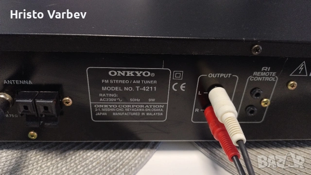 Onkyo T-4211, снимка 8 - Радиокасетофони, транзистори - 55071368