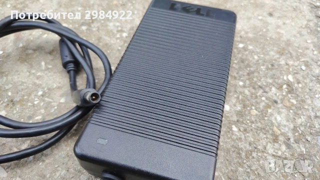 Зарядно за лаптоп станция ОРИГИНАЛ DELL DA230PS0-00 19.5V-11.8A 230W 7.4x5mm, снимка 3 - Захранвания и кутии - 55269294