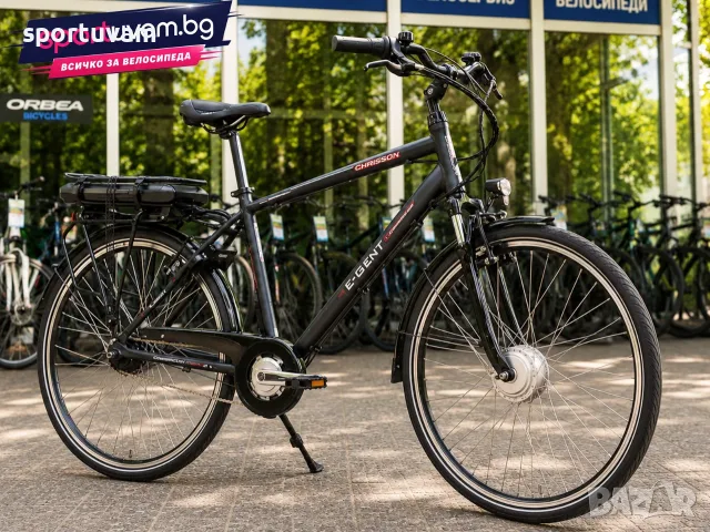 НОВ Електрически Велосипед Chrisson E-Gent 28 Black Matt - БЕЗПЛАТНА ДОСТАВКА