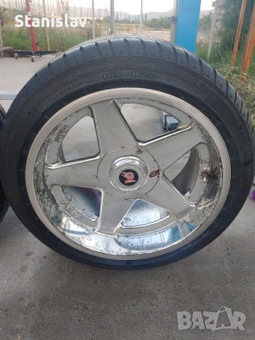 Джанти AZEV / ATEV 17 " 5x112 спорт пакет 8.5j ET 20 и 10j ET 22, снимка 14 - Гуми и джанти - 55093271