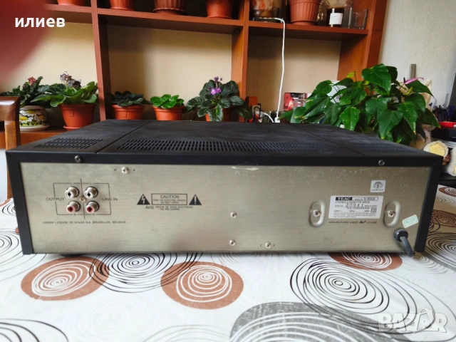 Триглав касетен дек Teac V-800X (Made in Japan), снимка 8 - Декове - 54868884