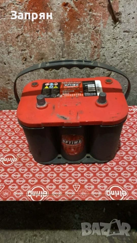 Тягов акумулатор Optima AGM/АГМ 50 амп/ч 815 А L+ с гаранция