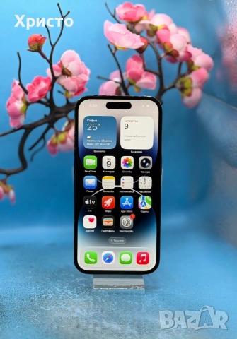Apple iPhone 14 Pro, 128GB, 6GB RAM, 5G, Space Black  , снимка 7 - Apple iPhone - 55223265