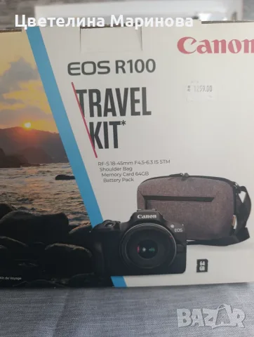 Фотоапарат Canon EOS R100, снимка 3 - Фотоапарати - 55356562