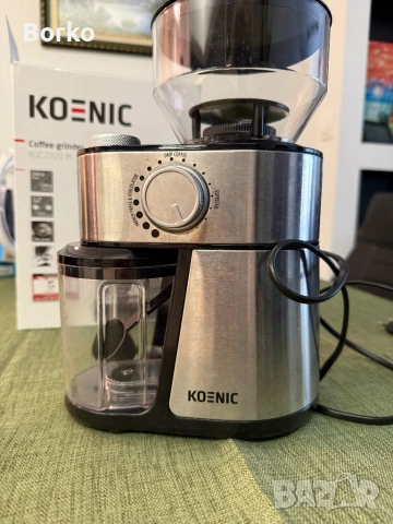 KOENIC KGC 2221 M кафемелачка, снимка 2 - Кафемашини - 54586639