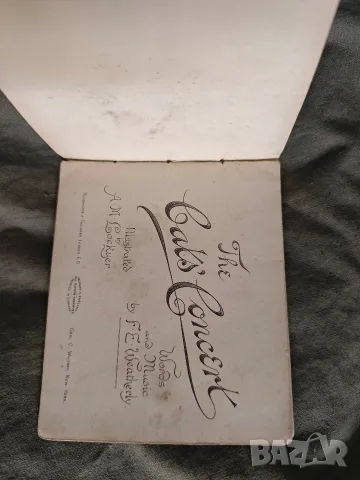 Продавам  книжка " Концертът на котките“ (The Cat's Concer) A.M. Lockyer and F.E. Weatherly , снимка 5 - Художествена литература - 55307007
