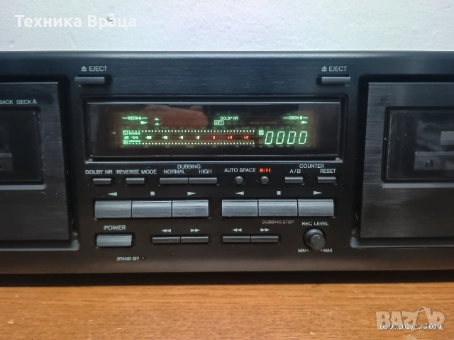 Onkyo TA-RW211 двукасетъчен стерео дек. Като нов! , снимка 4 - Ресийвъри, усилватели, смесителни пултове - 54478174