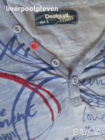👉Desigual Original L ефектна, снимка 5 - Тениски - 55514932