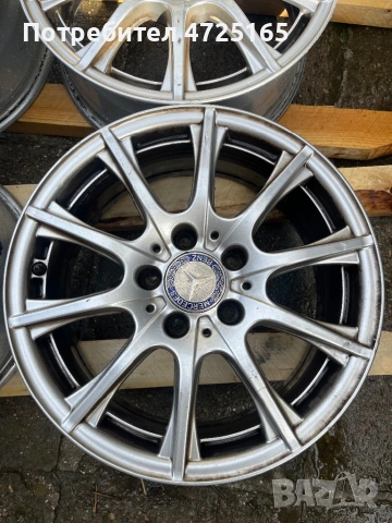 Оригинални джанти 16’ 5х112 Мерцедес, снимка 3 - Гуми и джанти - 54229746