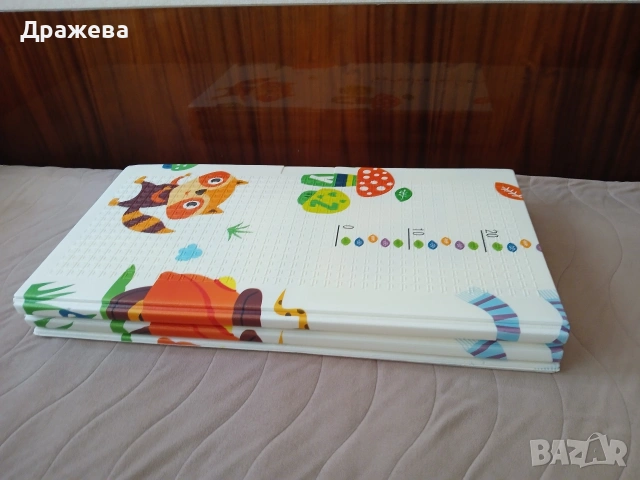 Детско килимче за игра, сгъваемо, термоизолиращо, снимка 3 - Други - 54592140