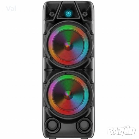 Bluetooth тонколона speaker ZQS-8210 2x8" 4800mAh, снимка 4 - Тонколони - 54825916